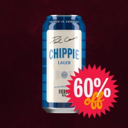 Fierce CHIPPIE LAGER (BB 260325) - Fierce Beer