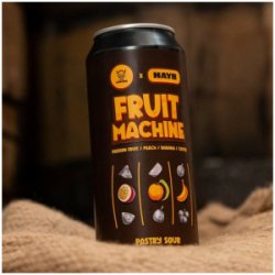 Browar Monsters Fruit Machine #3: Passion Fruit, Peach, Banana, Coffee