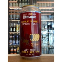 Elusive  Double Sunset Oregon Trail  Red West Coast DIPA - Clapton Craft