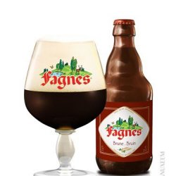 Fagnes Brune 7,5% 33 cl - Trappist.dk - Skjold Burne