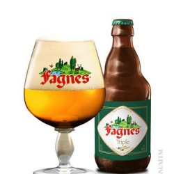 Fagnes Triple 9,0% 33 cl - Trappist.dk - Skjold Burne