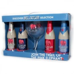 BELGIA DELIRIUM  ZESTAW DISCOVERY 4 X Piwo + Puchar - Sklep Impuls