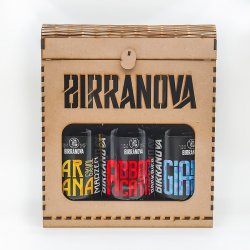 Birranova Cassetta VUOTA in legno da 6 bottiglie 33cl - Birranova