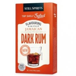 Saborizante Top shelf  select Jamaican Dark Rum - El Secreto de la Cerveza