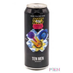 Ten Men Brewery Twice Berry Blood: Blueberry, Blackberry & Vanilla - Pien