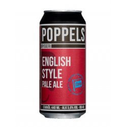 Poppels English Style Pale Ale 44cl Can - The Wine Centre