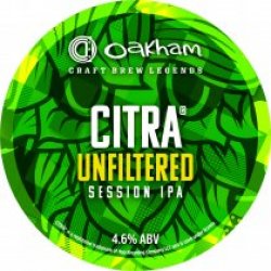 Oakham Citra Unfiltered (Keg) - Pivovar