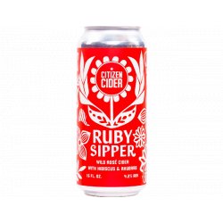 Citizen Cider Ruby Sipper 4PK Can 16 oz 4 pack 16 oz. Can - Petite Cellars