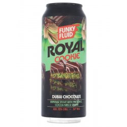 Funky Fluid Royal Cookie: Dubai Chocolate