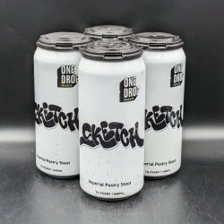 One Drop Sketch - Imperial Pastry Stout Can 4pk - Saccharomyces Beer Cafe