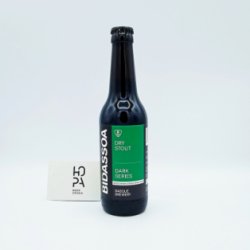 BIDASSOA Dry Stout Botella 33cl - Hopa Beer Denda