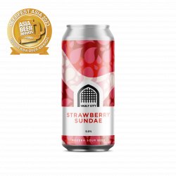 Vault City  Strawberry Sundae - Sour 440ml - Fountainhall Wines