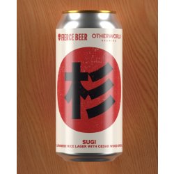 COLLAB - FIERCE BEER - SUGI LAGER 5.0% - Otherworld Brewing