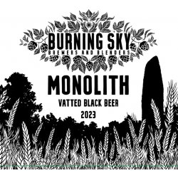 Burning Sky Monolith 2023 - Burning Sky Brewery