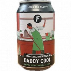 Frontaal Daddy Cool - Tripel with vanilla - Speciaalbierkoning