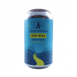 Run Wild IPA  Athletic Brewing Company  0.4°  Bière sans alcool - La Plante Du Loup