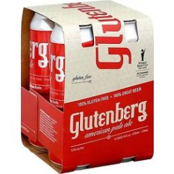 Glutenberg Red 16oz 4pk Cn - Luekens Wine & Spirits