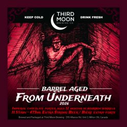 Third Moon Brewing Company Barrel Aged From Underneath