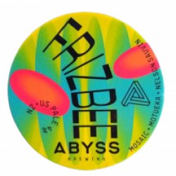 Abyss Brewing Frizbee (Keg) - Pivovar