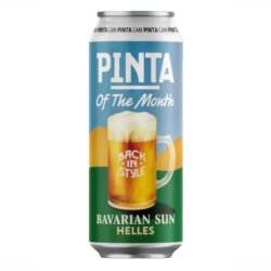 PINTA Bavarian Sun