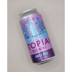 Small Pils - Lager 3.4% — Utopian Brewing - Utopian Brewing Limited