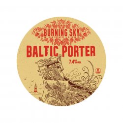 Burning Sky, Baltic Porter, Dark Lager, 7.4%, 440ml - The Epicurean