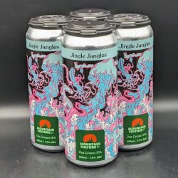 Mountain Culture Jingle Jangles - Oat Cream IPA Can 4pk - Saccharomyces Beer Cafe