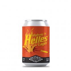 Brothers Beer Highway to Helles Lager - Brothers Beer