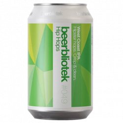 Beerbliotek Hip Hops West Coast IPA 330mL - The Hamilton Beer & Wine Co