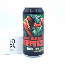 LA QUINCE Mutant Ninja Beasts Hoppiness DDH IPA Lata 44cl - Hopa Beer Denda