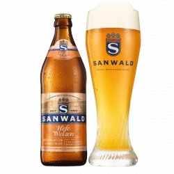 Sanwald Heffe Weizen 5alc 50cl - Dcervezas