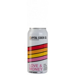 Capital Cider Love & Money Mixed Berry Cider 440mL - The Hamilton Beer & Wine Co