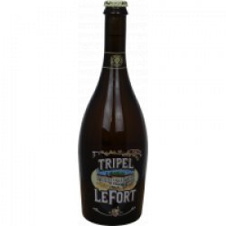 Omer Vander Ghinste Tripel Lefort 75cl - Charlemagne Boissons