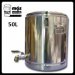 Macerador INOX 50L (con filtro compacto)... Macerador INOX 50L (con filtro compacto)...