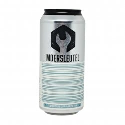 Moersleutel Craft Brewery Barcode: Turquoise Off-White