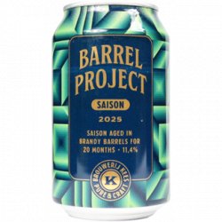 Brouwerij Kees Barrel Project 2025, Dark Saison Aged In Brandy Barrels