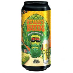 Bach Brewing Sticky Buds II Fresh Hop IPA 440ml - The Beer Cellar