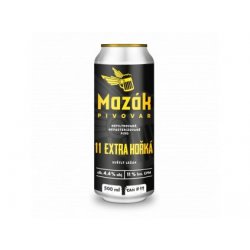 Pivovar Mazák Extra hořká 11°