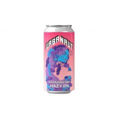 Urbanaut First Press Strawberry hazy IPA 440mL - The Hamilton Beer & Wine Co