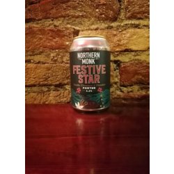 Northern Monk  Festive Star 2023 Vanilla, Cinnamon, Chocolate Porter, 5.2% (330ml) - BrewFellas