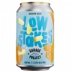 Garage Project Low Stakes Session Hazy IPA 330ml - The Beer Cellar