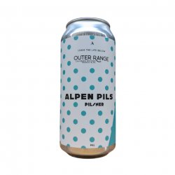 Alpen Pils  Outer Range French Alps  4.8°  Pils - La Plante Du Loup