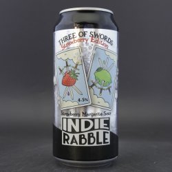 Indie Rabble Three of Swords: Strawberry Edition