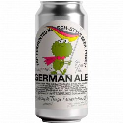 Simple Things Fermentations - German Ale - Left Field Beer