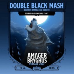Amager Bryghus Double Black Mash (2022) Bourbon BA Version