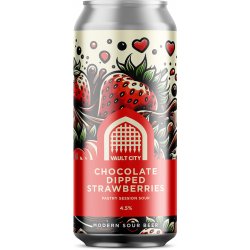 Vault City Chocolate Dipped Strawberries Sour   - Quality Drops Craft Beer