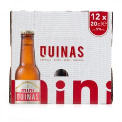 Cerveja QUINAS ORIGINAL  Caixa 12 x 200ml - QUINAS