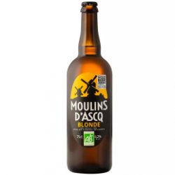 Moulins d'Ascq Triple - Bière Bio Artisanale du Nord 8,5% - Bières du Nord