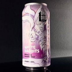 One Drop Brewing Co. White Rabbits: Choc Sour, 440ml - My Beer Dealer