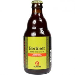 Alvinne Berliner Kriek-Munt - Drankenhandel Leiden / Speciaalbierpakket.nl